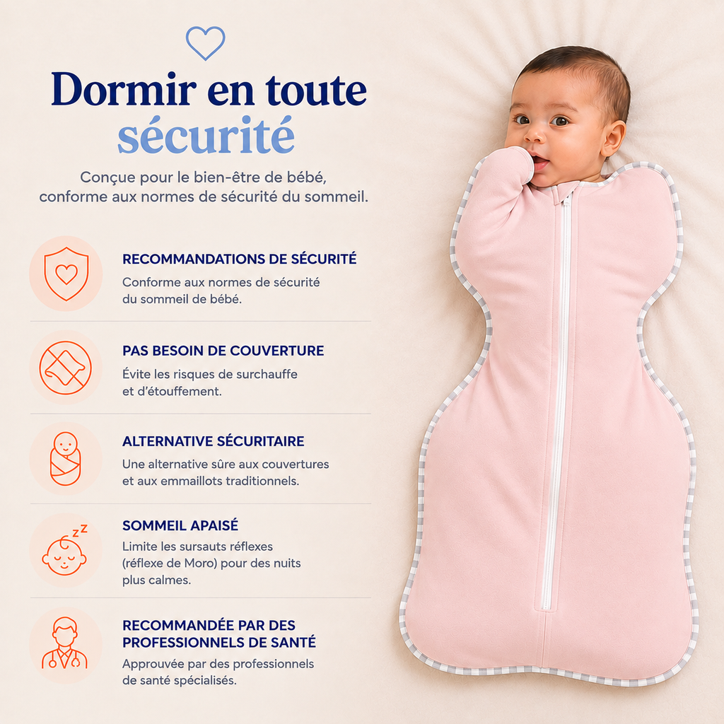 Gigoteuse d'emmaillotage
