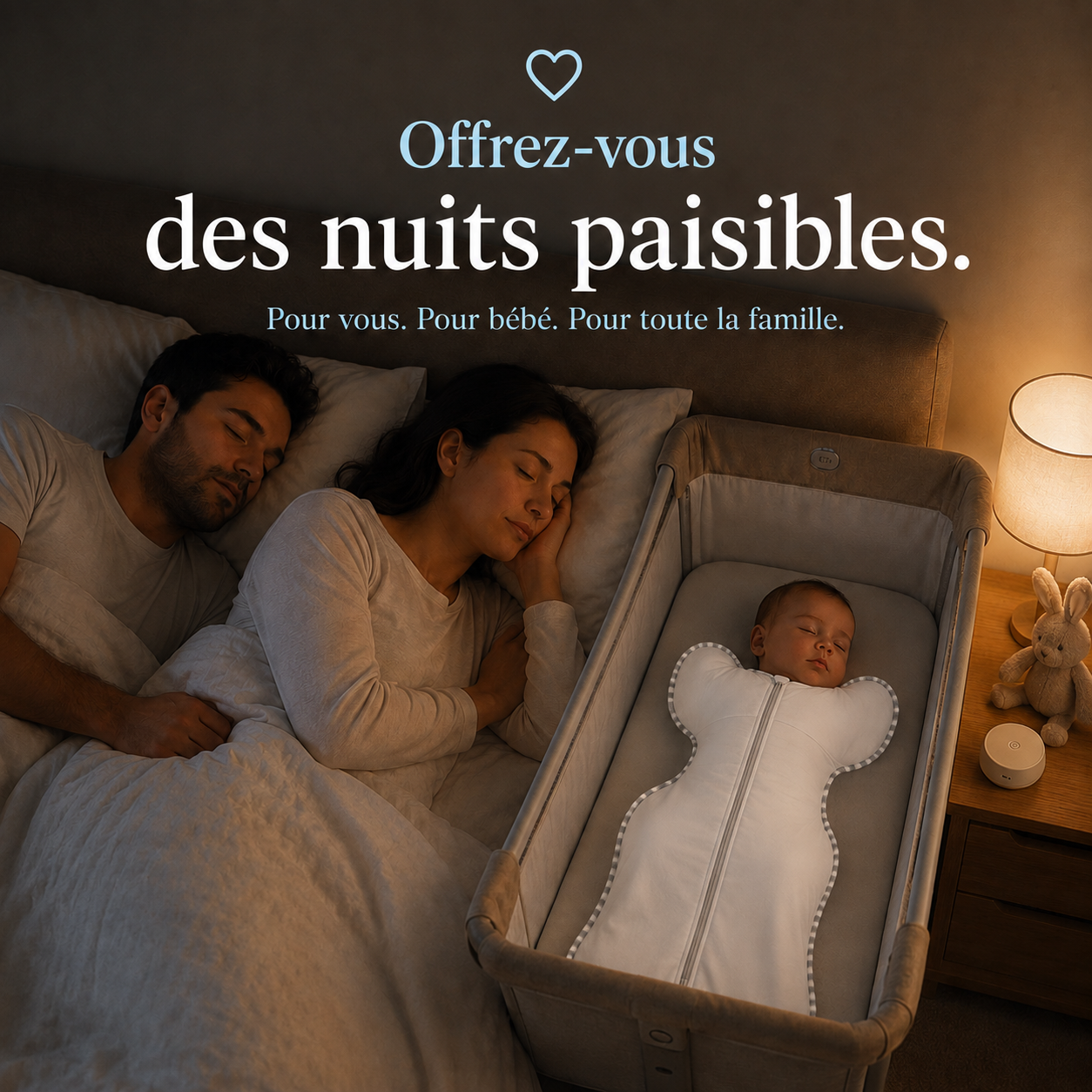 Gigoteuse d'emmaillotage