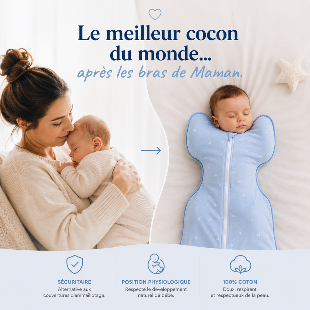 Gigoteuse d'emmaillotage